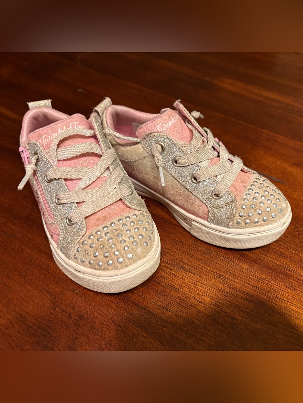Skechers Twinkle Toes Light-Up Sparkle Sneakers